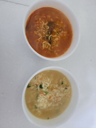 [풀무원] 자연은맛있다 정면, 백면, 홍면  세트 — 5점을 준 리뷰어가 2021년 4월 올린 사용 사진