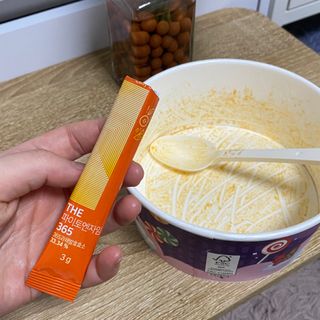 [닥터루템]맛있는 파인애플맛 과채효소 THE파이토엔자임365 1box (30포) — 4.5점을 준 리뷰어가 2023년 2월 올린 사용 사진
