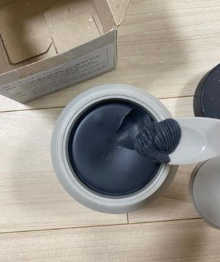 프롬노시베 차콜 소르베 필링 앤 클렌징 밤 — 3.5점을 준 리뷰어가 2022년 2월 올린 사용 사진