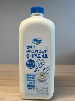 프리_[덴마크] 진하고 더 고소한 플레인 요거트 1.8L — 5점을 준 리뷰어가 2025년 8월 올린 사용 사진