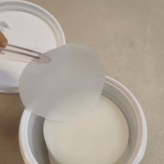 산다화 비타민씨 화이트닝 토너 패드 — 5점을 준 리뷰어가 2023년 9월 올린 사용 사진