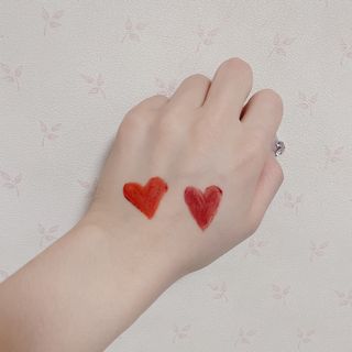 [블랙루즈]하프앤하프틴트 10종 中 택1+랜덤1 — 5점을 준 리뷰어가 2021년 2월 올린 사용 사진
