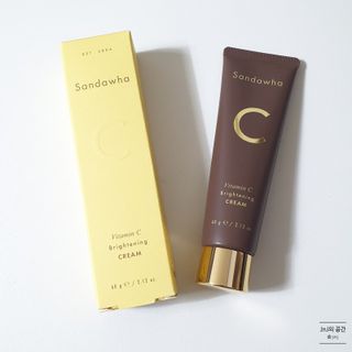 산다화 비타민C 화이트닝 크림 — 5점을 준 리뷰어가 2023년 5월 올린 사용 사진
