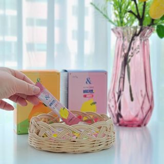 비타앤C 레몬맛, 망고맛 — 5점을 준 리뷰어가 2021년 4월 올린 사용 사진