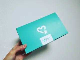 힐니스북 [힐마이넥]   거북목 통증완화를 위한 휴대용 목 안마기 — 4점을 준 리뷰어가 2022년 12월 올린 사용 사진