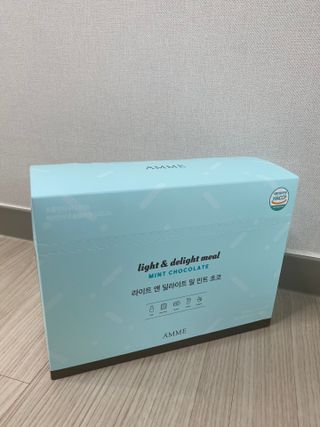 아므_이너뷰티 라이트 앤 딜라이트 밀 민트 초코 — 5점을 준 리뷰어가 2021년 7월 올린 사용 사진