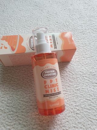 썸헤어 / SUMHAIR [썸헤어] 프로틴 스무디 클리닉 미스트 150ml — 4.5점을 준 리뷰어가 2021년 7월 올린 사용 사진