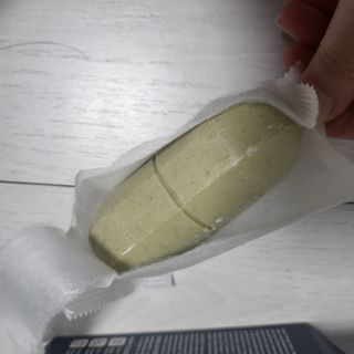 제이제이바이오 허브마사지바 올인원 알약비누 — 5점을 준 리뷰어가 2022년 3월 올린 사용 사진