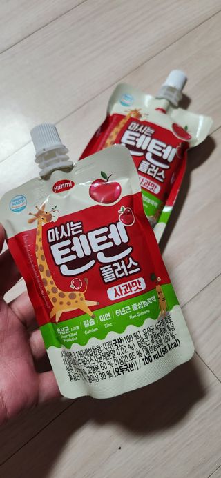 나우캠페인용 [한미사이언스] 우리 아이 튼튼, 엄마 마음 든든! 마시는텐텐 플러스 (100ml*10입) — 5점을 준 리뷰어가 2023년 10월 올린 사용 사진