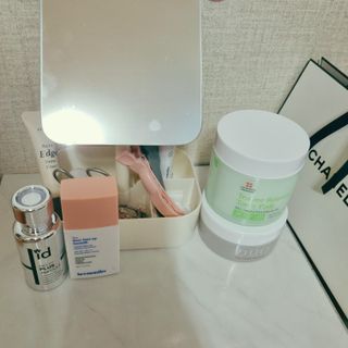 리더스코스메틱 리더스 스텝솔루션 티트리 릴렉싱 토너 패드 — 5점을 준 리뷰어가 2022년 4월 올린 사용 사진