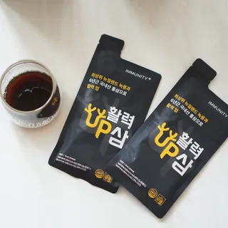 [이뮤니티플러스] 최고급녹용과 국내산 6년근 홍삼으로 활력업!!_ 활력UP삼 30포 1box — 5점을 준 리뷰어가 2022년 5월 올린 사용 사진