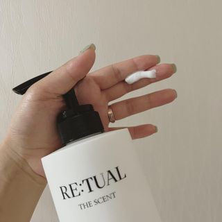 [닥터문] 프리미엄 알로에베라 선크림 500ml — 5점을 준 리뷰어가 2022년 6월 올린 사용 사진