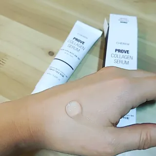 체르엠  프루브 콜라겐 앰플세럼 60ml 1병 — 5점을 준 리뷰어가 2022년 3월 올린 사용 사진