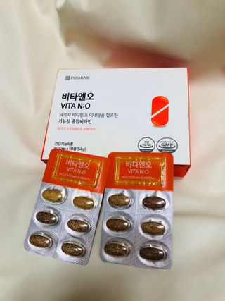 프리마인 먹는건 초간편, 영양소와 흡수율까지 챙겨야 백점.예뻐지는 완벽레시피 비타앤오 30정/CH.V콜라겐필름 30매 — 5점을 준 리뷰어가 2021년 8월 올린 사용 사진