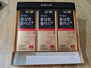 서울약사신협_투데이홍삼정플러스스틱_10g x 30포 — 5점을 준 리뷰어가 2021년 1월 올린 사용 사진