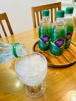 몽베스트 Montbest with Sparkling water Lime20병 — 5점을 준 리뷰어가 2023년 2월 올린 사용 사진