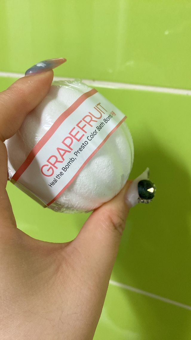 프레스토컬러배쓰밤 리뷰 사진