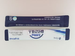 자연에온 아르긴포스 L-아르기닌 5555mg 스틱 15개입 1박스 — 5점을 준 리뷰어가 2021년 4월 올린 사용 사진
