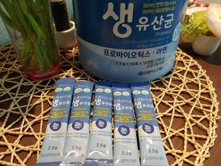 서울약사신협_프로바이오생유산균_2.5G x 100포 — 4.5점을 준 리뷰어가 2021년 4월 올린 사용 사진