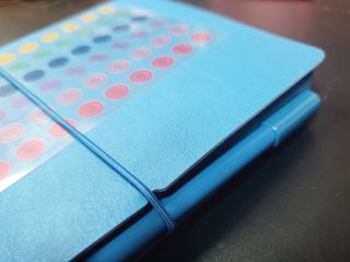 리훈 2022년 이야기 다이어리 그란데 1년형 — 5점을 준 리뷰어가 2021년 10월 올린 사용 사진