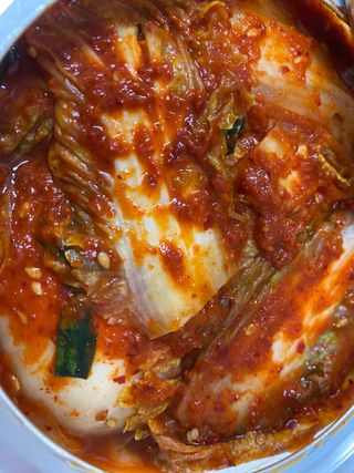 셰프애찬 알배기 겉절이 김치 1kg — 5점을 준 리뷰어가 2022년 11월 올린 사용 사진