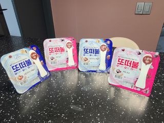 남양유업 또깍 접어 떠먹는 불가리스 2종 — 3점을 준 리뷰어가 2021년 1월 올린 사용 사진