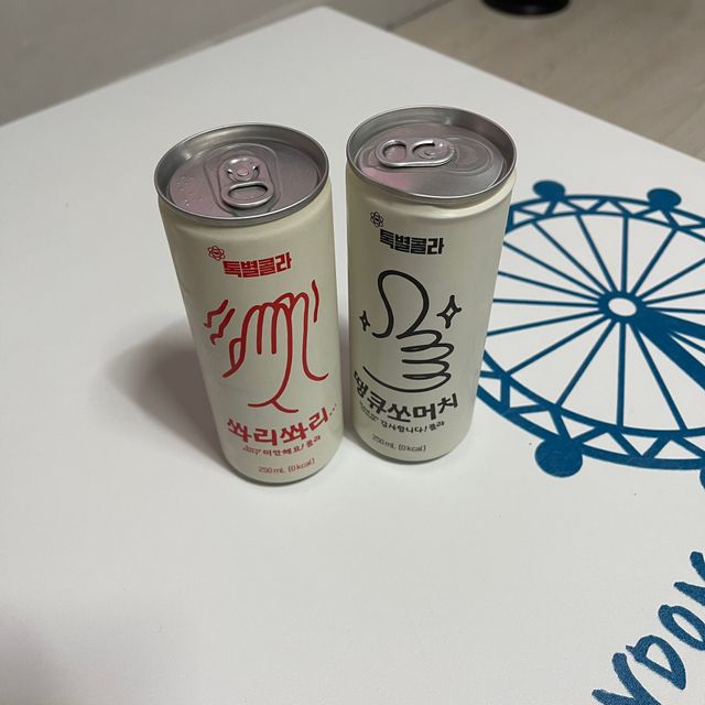 No 슈가0Kcal 스테비아 톡별콜라 콤보팩 250mlX30 캔 리뷰 사진