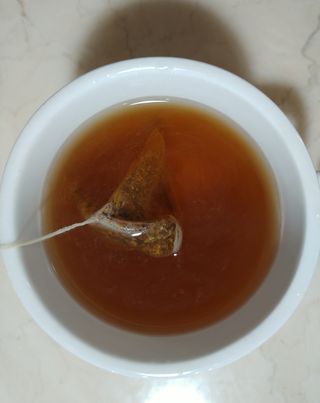 산그리메 작두콩차 — 5점을 준 리뷰어가 2021년 4월 올린 사용 사진