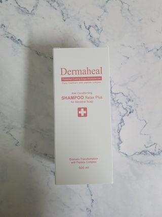 더마힐 헤어 컨디셔닝 샴푸 500ml 3종 중 택1 — 5점을 준 리뷰어가 2021년 4월 올린 사용 사진