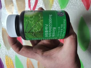 슬림플래닛 녹차카테킨 500mg 애프터밀 — 5점을 준 리뷰어가 2021년 2월 올린 사용 사진