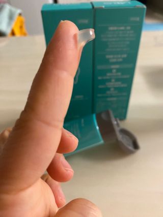 치과에서 쓰는 치약 _ 라벨제로 저불소 꼬마, 키즈, 유아, 베이비, 주니어 안전한 어린이치약 — 5점을 준 리뷰어가 2023년 3월 올린 사용 사진