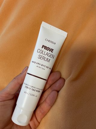 체르엠  프루브 콜라겐 앰플세럼 60ml 1병 — 3.5점을 준 리뷰어가 2022년 3월 올린 사용 사진