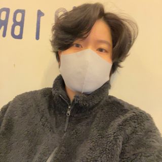 [에이블밤부] 리퓨어 쿠퍼 마스크 10color — 4점을 준 리뷰어가 2021년 1월 올린 사용 사진
