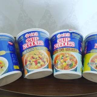 NISSIN 닛신 컵누들  4종 - 씨푸드오리지날, 씨푸드 스파이시, 씨푸드 커리, 씨푸드 XO소스 — 5점을 준 리뷰어가 2022년 12월 올린 사용 사진