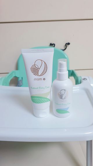 mom e 맘이 내추럴 베이비 케어 크림+바디오일 — 5점을 준 리뷰어가 2021년 1월 올린 사용 사진