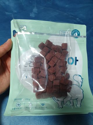 My Pet Care 천연단백질 눈건강에 개좋아 — 5점을 준 리뷰어가 2021년 2월 올린 사용 사진