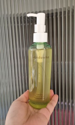 스킨큐어 산다화 순한 클렌징 동백 오일 200ml — 5점을 준 리뷰어가 2023년 3월 올린 사용 사진