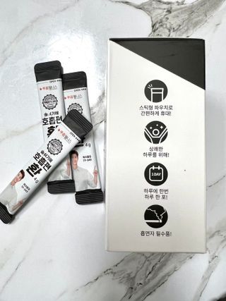 푸름웰니스 부아메라 프로폴리스 도라지 호흡편환 20포 — 5점을 준 리뷰어가 2022년 2월 올린 사용 사진