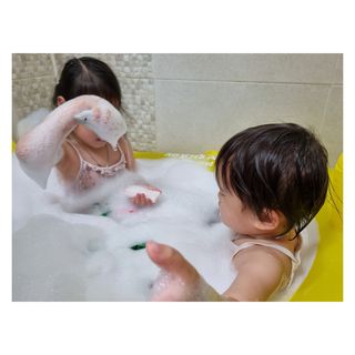 버블데이 배쓰밤 거품입욕제 버블바 6종 — 5점을 준 리뷰어가 2021년 8월 올린 사용 사진