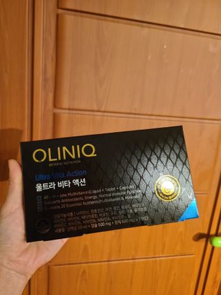 올리닉 울트라비타액션 — 5점을 준 리뷰어가 2021년 8월 올린 사용 사진