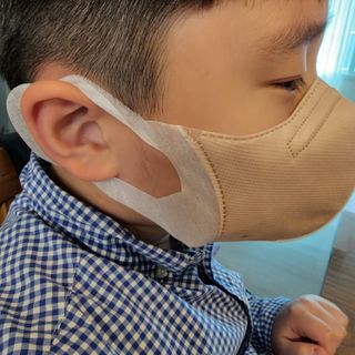 끌린에르 스포츠 귀편한 새부리형 마스크 (뉴컬러포함) — 5점을 준 리뷰어가 2022년 5월 올린 사용 사진
