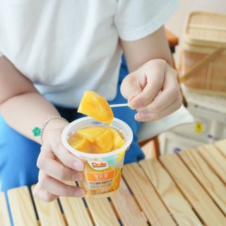 돌 MF[Dole] 파인애플컵/망고컵/복숭아컵 198g 6입X1박스 (맛 1가지 랜덤 발송) — 5점을 준 리뷰어가 2023년 6월 올린 사용 사진