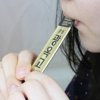 [광동제약] 광동 광옥고 홍삼 본 30포+쇼핑백 증정 — 4.5점을 준 리뷰어가 2021년 12월 올린 사용 사진