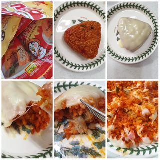 삼양냉동 [삼양] 불닭참치마요구운주먹밥+불닭볶음김치구운주먹밥 2세트구성 — 3점을 준 리뷰어가 2021년 2월 올린 사용 사진
