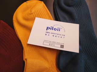 [사이즈가 있는 양말 필로이] 남/여 골지 발목 양말 4족 세트 남【S, M, L, XL】여【S, M, L】_컬러 랜덤 — 5점을 준 리뷰어가 2022년 6월 올린 사용 사진