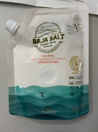 바하소금 바하 퍼시픽 천일염 — 5점을 준 리뷰어가 2022년 3월 올린 사용 사진