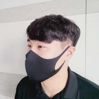 [에이블밤부] 리퓨어 쿠퍼 마스크 10color — 5점을 준 리뷰어가 2021년 3월 올린 사용 사진