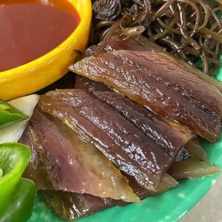 마라도푸드 포항 구룡포 햇 과메기 야채세트 마라도회식당 꽁치 — 5점을 준 리뷰어가 2024년 1월 올린 사용 사진