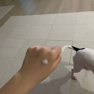 버츠비 케어플러스 릴리빙포앤노즈로션 — 4점을 준 리뷰어가 2021년 4월 올린 사용 사진