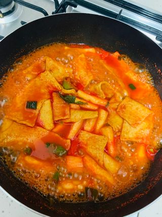 응큼떡볶이 — 5점을 준 리뷰어가 2021년 3월 올린 사용 사진